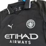 Tailandia Segunda Camiseta Manchester City 2025 2026 Negro