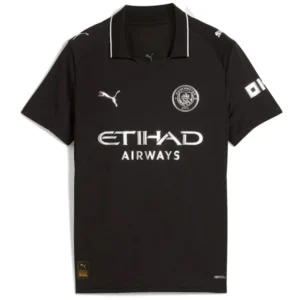 Manchester City Camiseta 2025 2026 Segunda Negra - Camiseta Manchester City | tiendasdefutboles