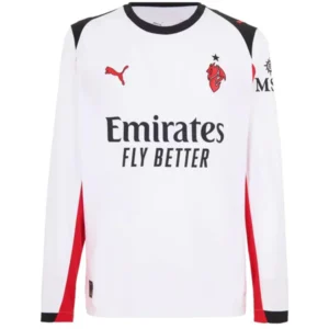 AC Milan Camiseta 2025 2026 Segunda Blanca - Camiseta Ac Milan | tiendasdefutboles