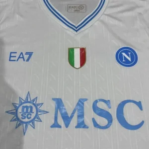 SSC Napoli Camiseta 2025 2026 Segunda Blanca - Camiseta Serie A SSC Napoli | tiendasdefutboles