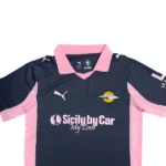 Tailandia Segunda Camiseta Palermo 2025 2026 Negro Rosa
