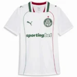 SE Palmeiras Camiseta 2026 2027 Segunda Blanca - Camiseta Kidsuper X Se Palmeiras Graphic Masculina | tiendasdefutboles