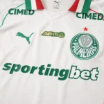 Tailandia Segunda Camiseta Palmeiras 2026 2027 Blanco Verde