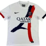 Tailandia Segunda Camiseta Paris Saint Germain 2024 2025 Blanco