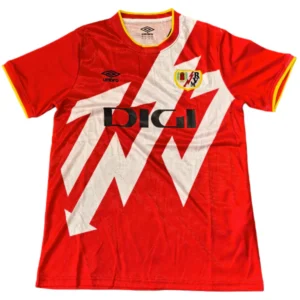 Rayo Vallecano de Madrid Camiseta 2025 2026 Segunda Roja - Camiseta La Liga Rayo Vallecano De Madrid | tiendasdefutboles