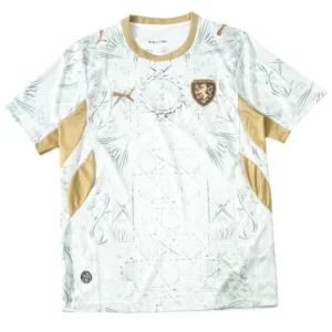 Republica Checa Camiseta 2026 Segunda Blanca - Camiseta Republica Checa | tiendasdefutboles