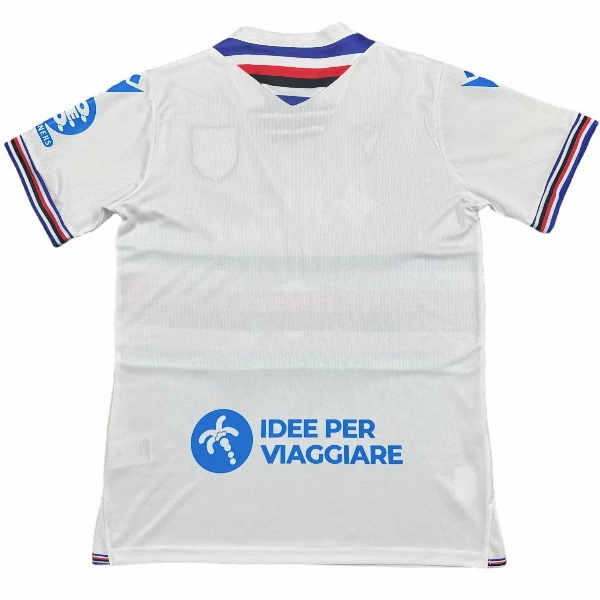 Tailandia Segunda Camiseta Sampdoria 2025 2026 Blanco UC Sampdoria Camiseta 2025 2026 Segunda Blanca - Camiseta Uc Sampdoria | tiendasdefutboles