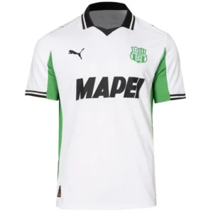 Sassuolo Camiseta 2025 2026 Segunda Blanca - Camiseta Serie A Sassuolo | tiendasdefutboles