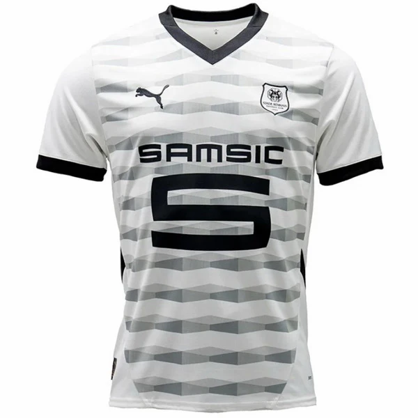 Tailandia Segunda Camiseta Stade Rennais 2024 2025 Blanco Stade Rennais Camiseta 2024 2025 Segunda Blanca - Camiseta Stade Rennais | tiendasdefutboles