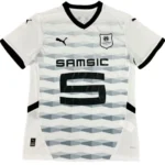 Tailandia Segunda Camiseta Stade Rennais 2024 2025 Blanco