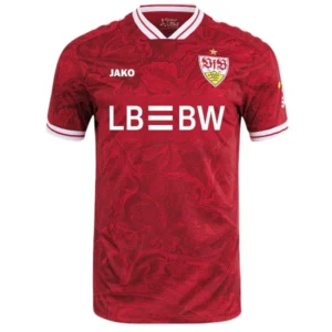 VfB Stuttgart Camiseta 2025 2026 Segunda Roja - Camiseta Vfb Stuttgart | tiendasdefutboles