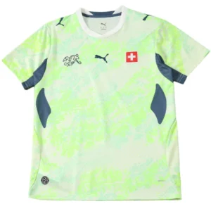 Suiza Camiseta 2026 Segunda Verde - Camiseta Suiza Mundial 2026 | tiendasdefutboles
