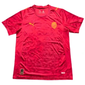 Valencia CF Camiseta 2025 2026 Segunda Roja - Camiseta La Liga Valencia CF | tiendasdefutboles
