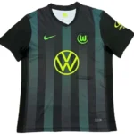 Tailandia Segunda Camiseta Wolfsburgo 2024 2025 Negro