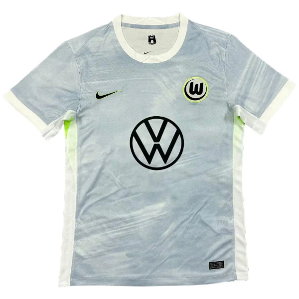 Tailandia Segunda Camiseta Wolfsburgo 2025 2026 Blanco VfL Wolfsburgo Camiseta 2025 2026 Segunda Blanca | tiendasdefutboles