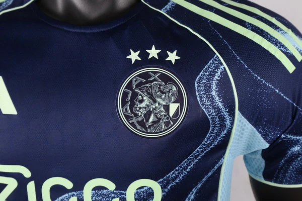 Tailandia Segunda Jugadores Camiseta Ajax 2025 2026 Azul Ajax Camiseta Edición Jugadores 2025 2026 Segunda Azul - Camiseta Ajax | tiendasdefutboles
