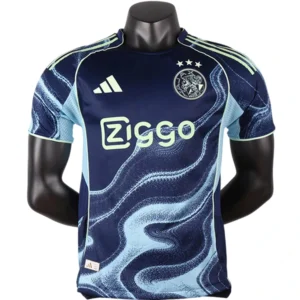 Ajax Camiseta Edición Jugadores 2025 2026 Segunda Azul - Camiseta Ajax | tiendasdefutboles