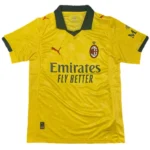 Tailandia Tercera Camiseta AC Milan 2025 2026 Amarillo