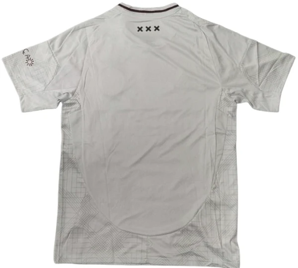 Tailandia Tercera Camiseta Ajax 2024 2025 Blanco Ajax Camiseta 2024 2025 Tercera Blanca - Camiseta Ajax | tiendasdefutboles