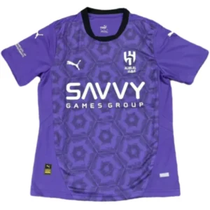 Al Hilal Saudi Camiseta 2024 2025 Tercera Púrpura - Al Hilal Saudi Football Club Camiseta | tiendasdefutboles