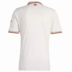 Tailandia Tercera Camiseta Arsenal 2025 2026 Blanco Amarillo