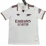 Tailandia Tercera Camiseta Arsenal 2025 2026 Blanco Amarillo