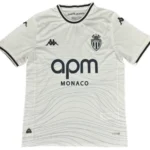 Tailandia Tercera Camiseta AS Monaco 2024 2025 Blanco