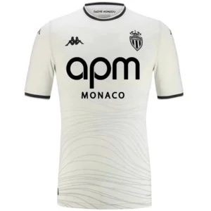 AS Monaco Camiseta 2024 2025 Tercera Blanca - Camiseta As Monaco | tiendasdefutboles