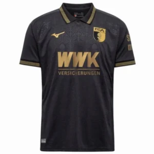 FC Augsburg Camiseta 2025 2026 Tercera Negra - Camiseta Fc Augsburg | tiendasdefutboles