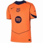 FC Barcelona Camiseta 2025 2026 Tercera Naranja - Camiseta Barcelona | tiendasdefutboles