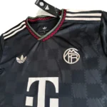 Tailandia Tercera Camiseta Bayern Múnich 2025 2026 Negro