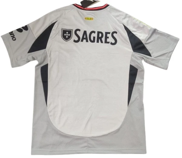 Tailandia Tercera Camiseta Benfica 2024 2025 Gris SL Benfica Camiseta 2024 2025 Tercera Gris | tiendasdefutboles