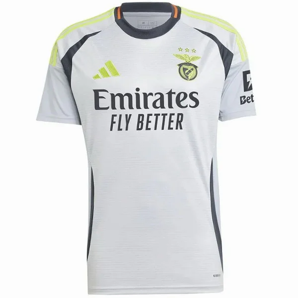 Tailandia Tercera Camiseta Benfica 2024 2025 Gris SL Benfica Camiseta 2024 2025 Tercera Gris | tiendasdefutboles