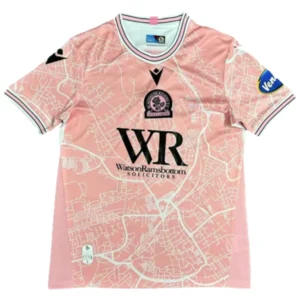 Blackburn Rovers Camiseta 2024 2025 Tercera Rosa - Camiseta Blackburn Rovers | tiendasdefutboles
