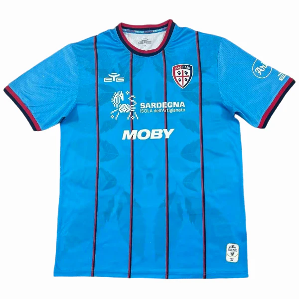Tailandia Tercera Camiseta Cagliari 2025 2026 Azul Cagliari Calcio Camiseta 2025 2026 Tercera Azul - Camiseta Serie A Cagliari Calcio | tiendasdefutboles