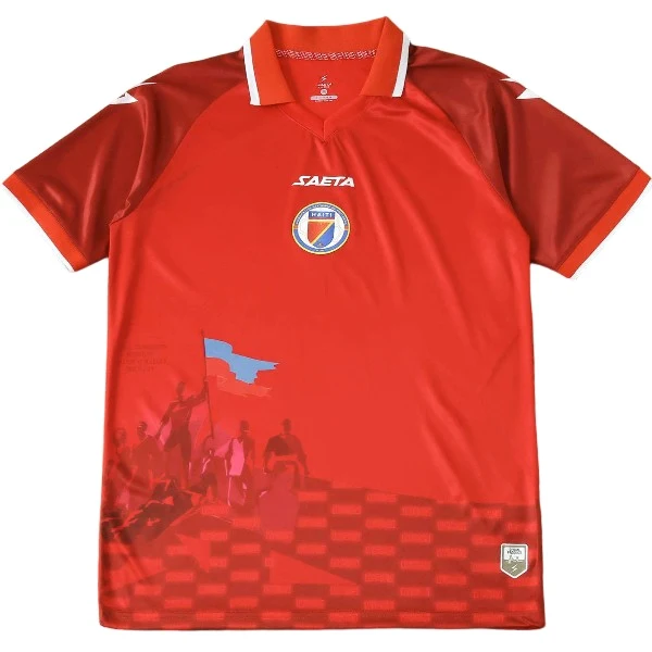 Tailandia Tercera Camiseta Haití 2026 I Rojo Haití Camiseta 2026 Tercera Roja - Camiseta Haití Mundial 2026 | tiendasdefutboles