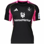 Tailandia Tercera Camiseta Hamburgo S.V. 2025 2026 Negro
