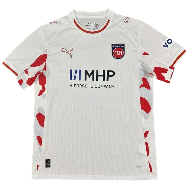 Tailandia Tercera Camiseta Heidenheim 2025 2026 Blanco 1. FC Heidenheim Camiseta 2025 2026 Tercera Blanca - 1 Fc Heidenheim 1846 Camiseta | tiendasdefutboles