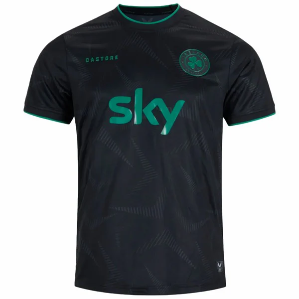 Tailandia Tercera Camiseta Irlanda 2025 Negro Irlanda Camiseta 2025 Tercera Negra - Camiseta Irlanda | tiendasdefutboles
