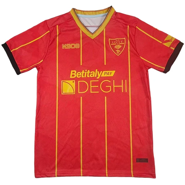 Tailandia Tercera Camiseta Lecce 2025 2026 Rojo Lecce Camiseta 2025 2026 Tercera Roja - Camiseta Serie A Lecce | tiendasdefutboles
