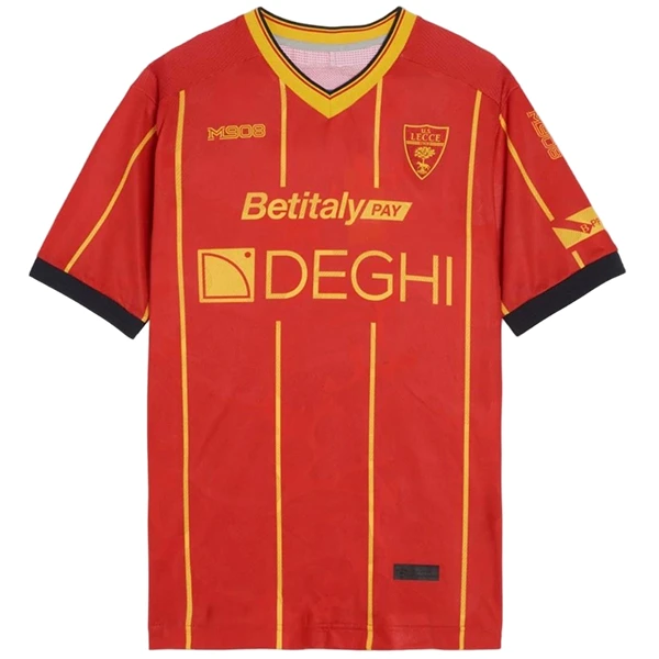 Tailandia Tercera Camiseta Lecce 2025 2026 Rojo Lecce Camiseta 2025 2026 Tercera Roja - Camiseta Serie A Lecce | tiendasdefutboles