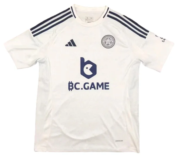 Tailandia Tercera Camiseta Leicester City 2024 2025 Blanco Leicester City Camiseta 2024 2025 Tercera Blanca - Camiseta Leicester City | tiendasdefutboles