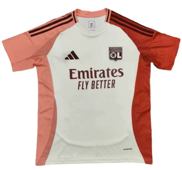 Tailandia Tercera Camiseta Lyon 2024 2025 Blanco Lyon Camiseta 2024 2025 Tercera Blanca - Camiseta Lyon | tiendasdefutboles