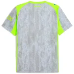 Tailandia Tercera Camiseta Manchester City 2025 2026 Gris Amarillo