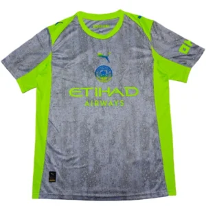 Manchester City Camiseta 2025 2026 Tercera Gris - Camiseta Manchester City | tiendasdefutboles