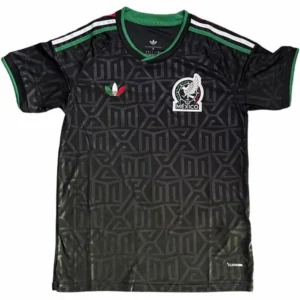 México Camiseta 2026 Tercera Negra - Camiseta Selección México | tiendasdefutboles
