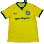 SE Palmeiras Camiseta 2025 2026 Tercera Amarilla - Camiseta Kidsuper X Se Palmeiras Graphic Masculina | tiendasdefutboles