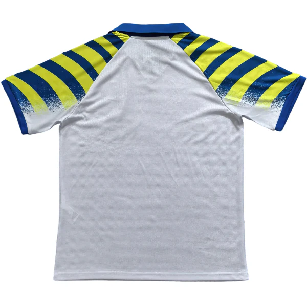 Tailandia Tercera Camiseta Parma 2025 2026 Blanco Azul Parma Camiseta 2025 2026 Tercera Blanca - Camiseta Real Madrid Parmalat | tiendasdefutboles
