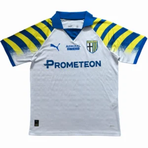 Parma Camiseta 2025 2026 Tercera Blanca - Camiseta Real Madrid Parmalat | tiendasdefutboles
