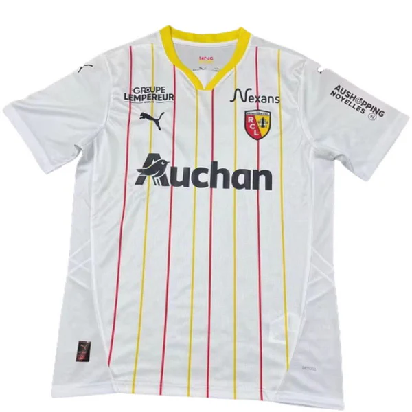 Tailandia Tercera Camiseta RC Lens 2024 2025 Blanco RC Lens Camiseta 2024 2025 Tercera Blanca - Camiseta Rc Lens | tiendasdefutboles